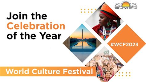 I invite you to the 4th World Culture Festival, September 29–October 1, in Washington, DC. More than 150,000 people from 180 countries will be there. More than 150,000 people from 180 countries will be there.